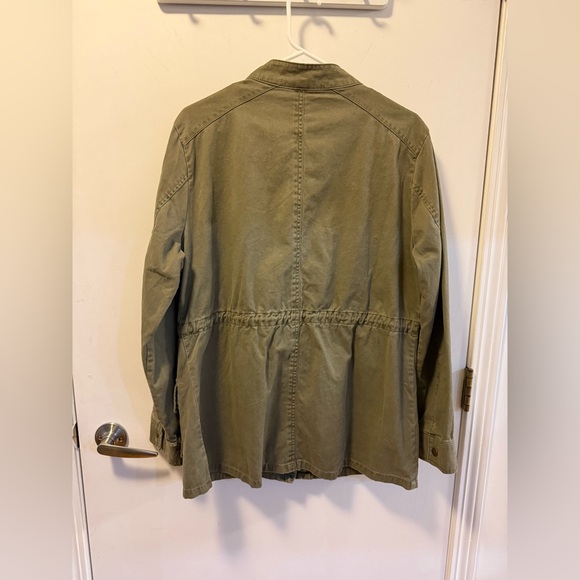 Per Se Olive Green Utility Jacket, Size XL - Picture 3 of 6